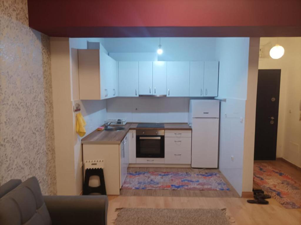 Two Rooms And Kitchen, Bathroom With Balcony Apartment Üsküp Dış mekan fotoğraf